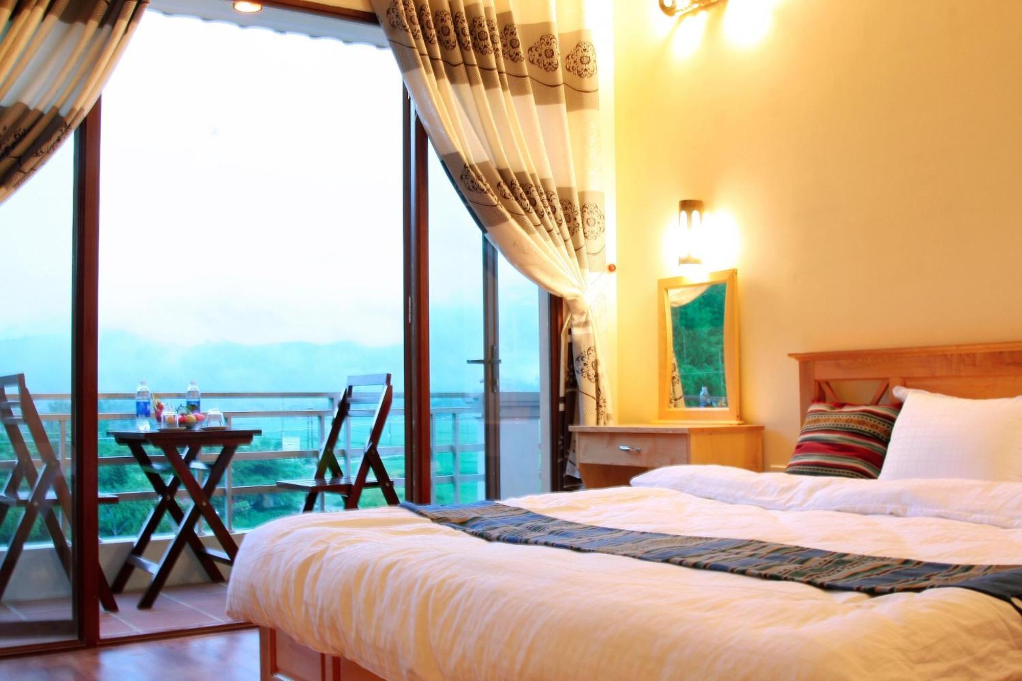 Mai Chau Valley View Hotel Hòa Bình Rom bilde