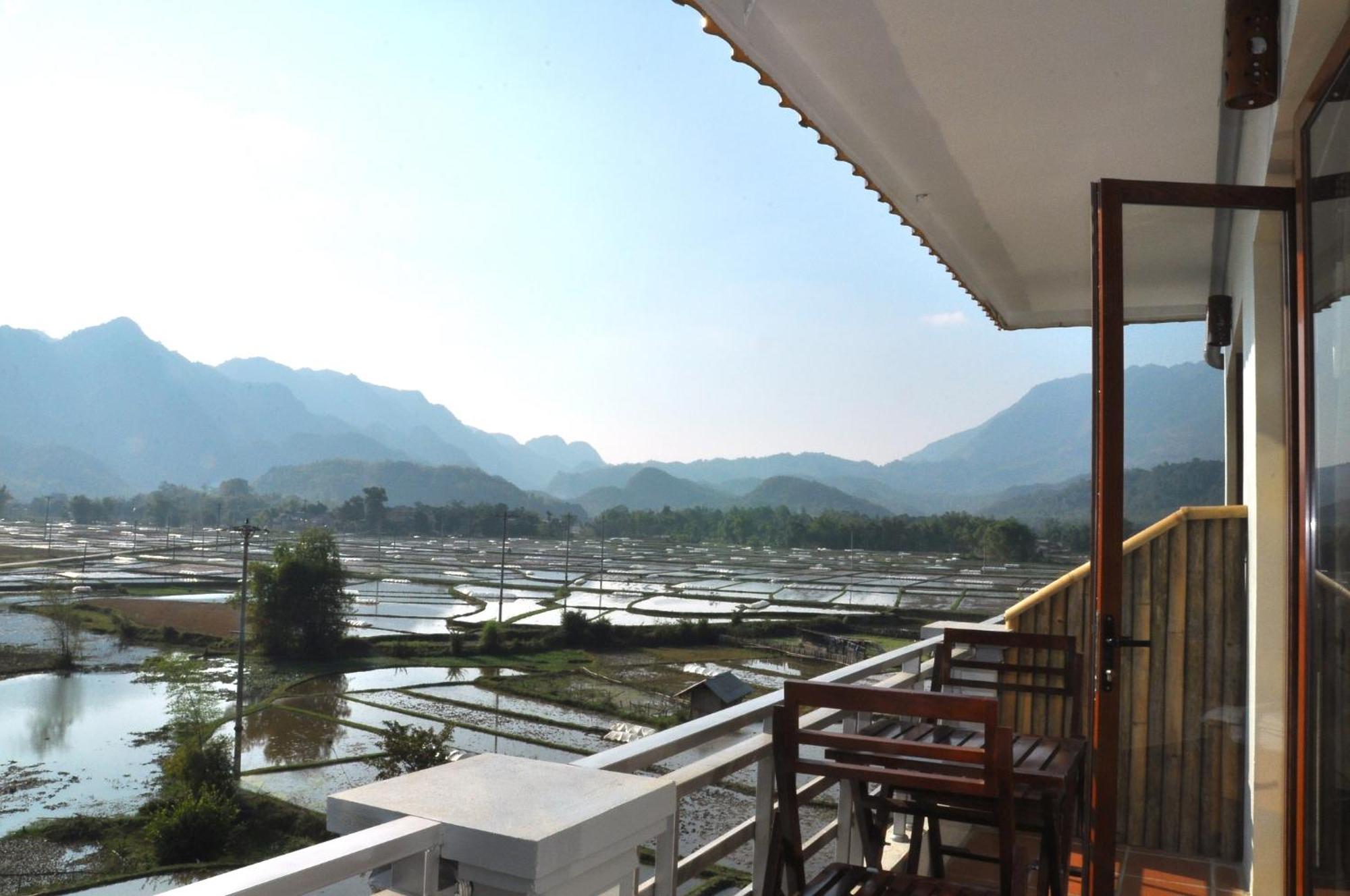 Mai Chau Valley View Hotel Hòa Bình Rom bilde