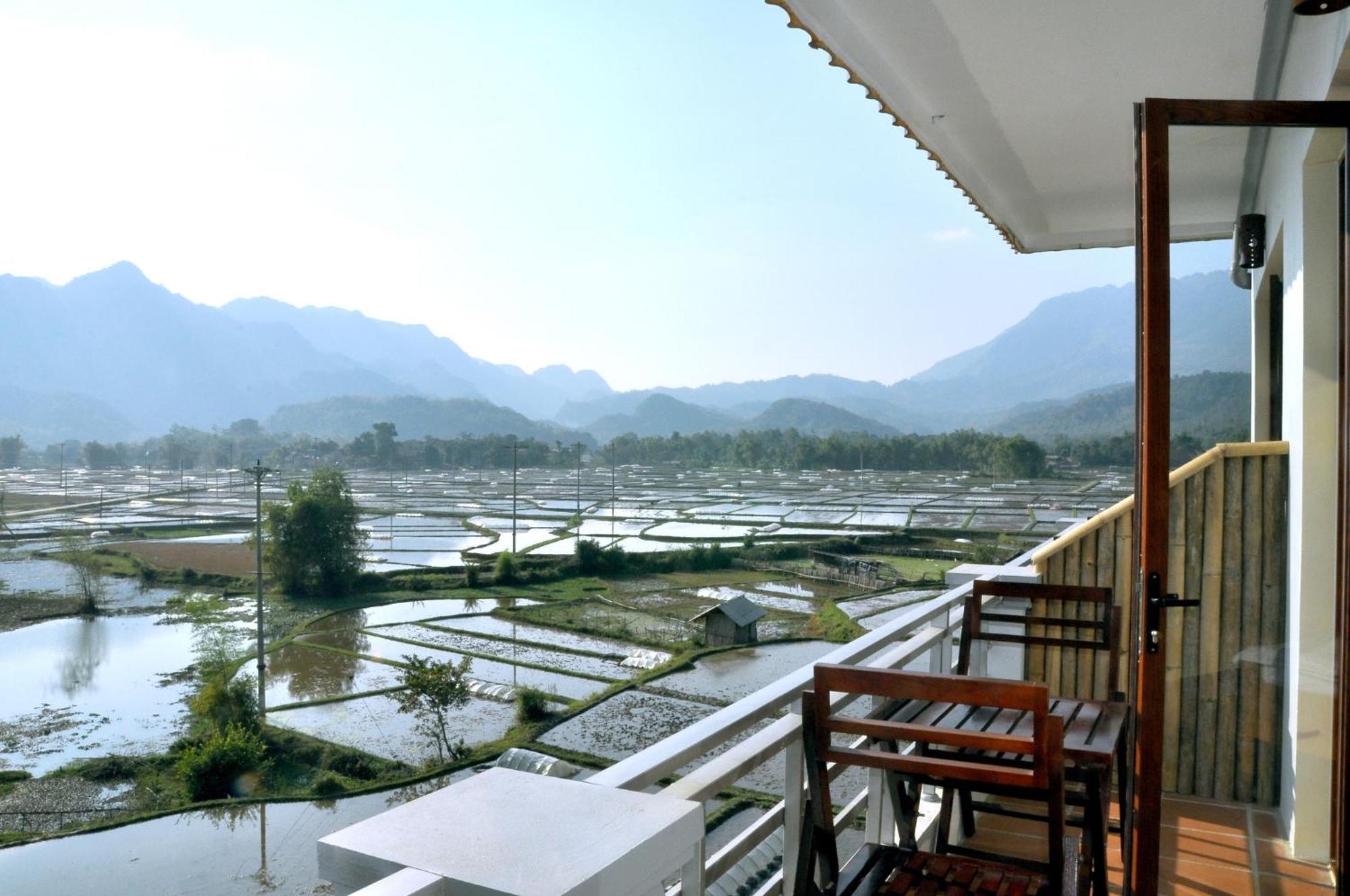Mai Chau Valley View Hotel Hòa Bình Rom bilde